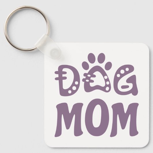 Dog mama sleutelhanger (Voorkant)