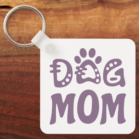 Dog mama sleutelhanger (Voorkant)