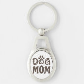 Dog mama sleutelhanger (Voorkant)