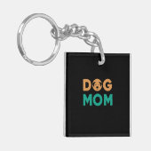 Dog mama sleutelhanger (Voorkant Links)