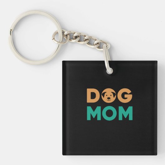 Dog mama sleutelhanger (Voorkant)