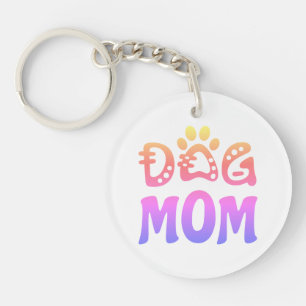 Dog mama sleutelhanger