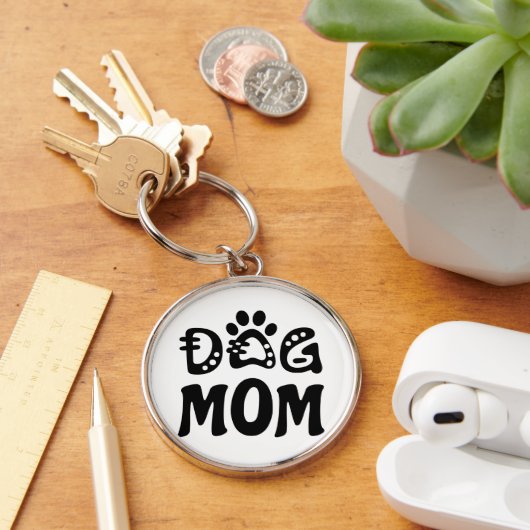 Dog mama sleutelhanger (Bureau)