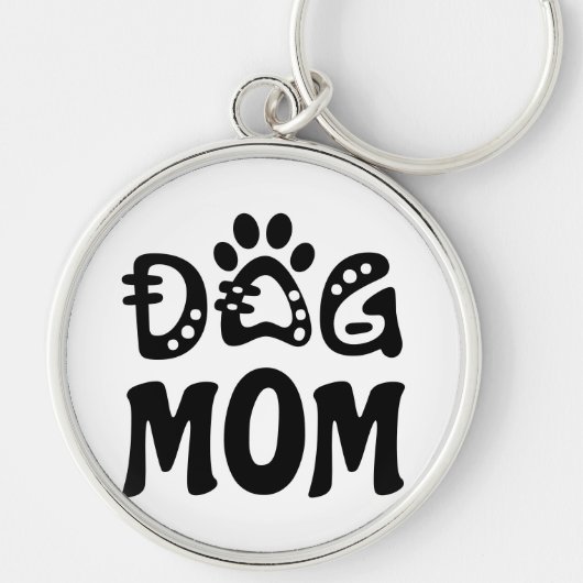 Dog mama sleutelhanger (Voorkant)