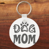 Dog mama sleutelhanger (Achterkant)