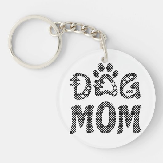 Dog mama sleutelhanger (Voorkant)