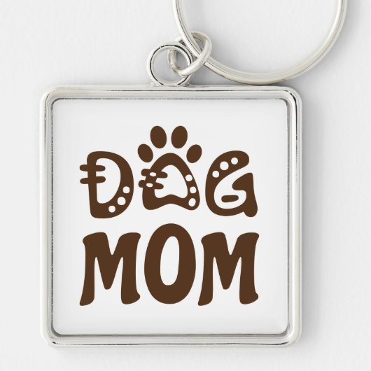 Dog mama sleutelhanger (Voorkant)
