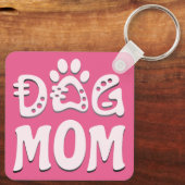 Dog mama sleutelhanger (Achterkant)