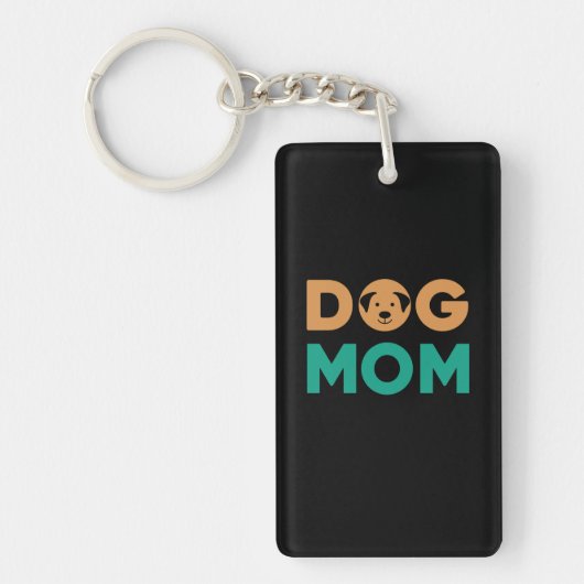 Dog mama sleutelhanger (Voorkant)