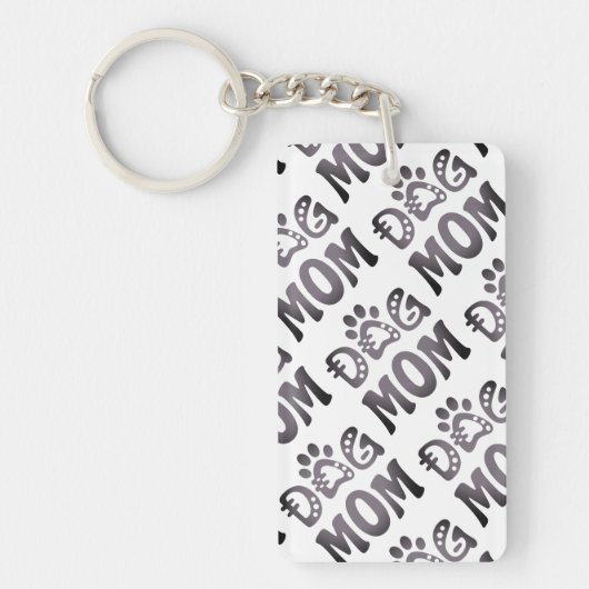 Dog mama sleutelhanger (Voorkant)