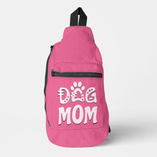 Dog mama sling bag (Voorkant)