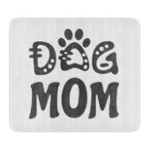 Dog mama snijplank (Voorkant)