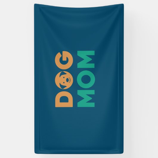 Dog mama spandoek (Verticaal)