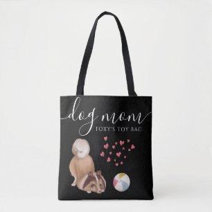 Dog mama Speelgoed Canvas tas