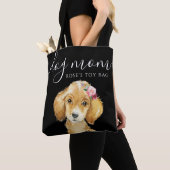 Dog mama Speelgoed Canvas tas (Dichtbij)