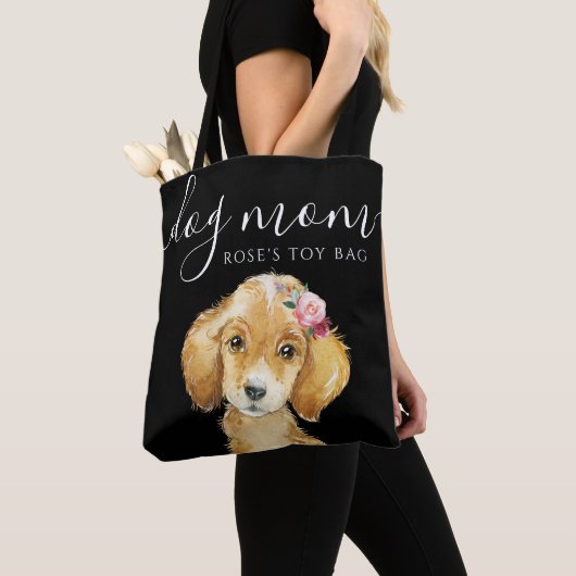 Dog mama Speelgoed Canvas tas (Dichtbij)