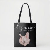 Dog mama Speelgoed Canvas tas (Voorkant)