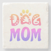 Dog mama stenen onderzetter (Voorkant)