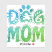 Dog mama sticker (Vel)