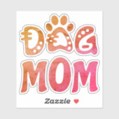 Dog mama sticker (Vel)