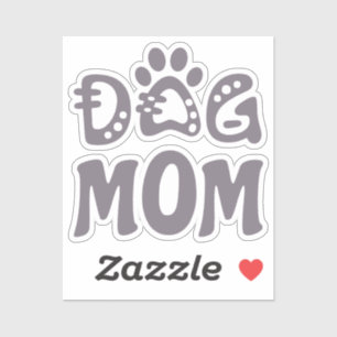 Dog mama sticker