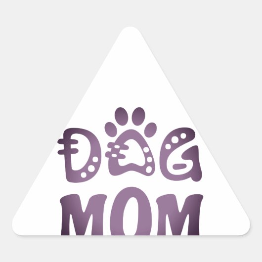 Dog mama sticker (Voorkant)