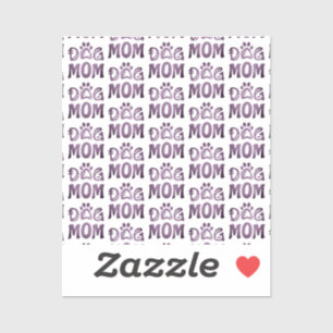 Dog mama sticker