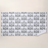 Dog mama strandlaken (Voorkant)