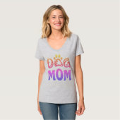 Dog mama t-shirt (Voorkant volledig)