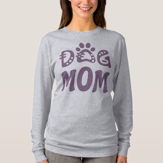 Dog mama t-shirt (Voorkant)