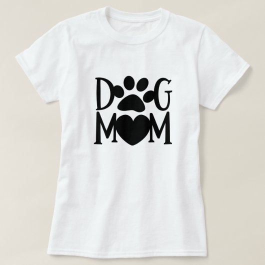 Dog mama t-shirt (Design voorkant)