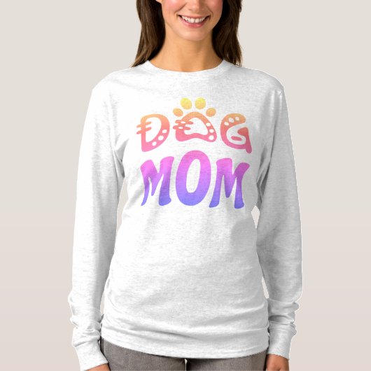 Dog mama t-shirt (Voorkant)
