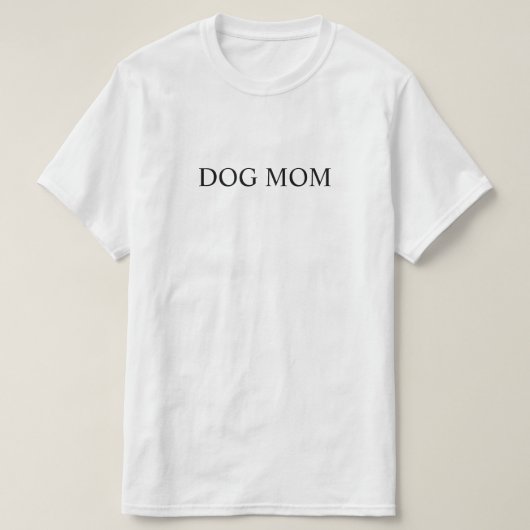 Dog mama t-shirt (Design voorkant)
