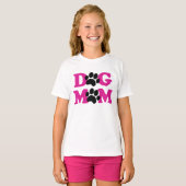 Dog mama t-shirt (Voorkant volledig)