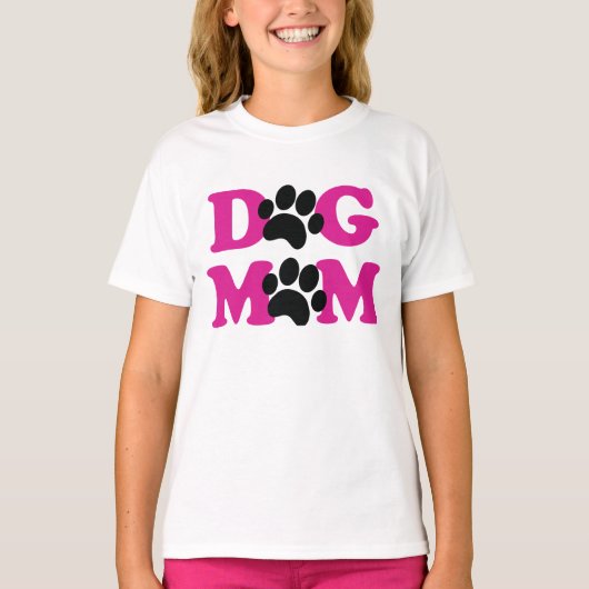 Dog mama t-shirt (Voorkant)