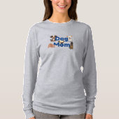 Dog mama t-shirt (Voorkant)