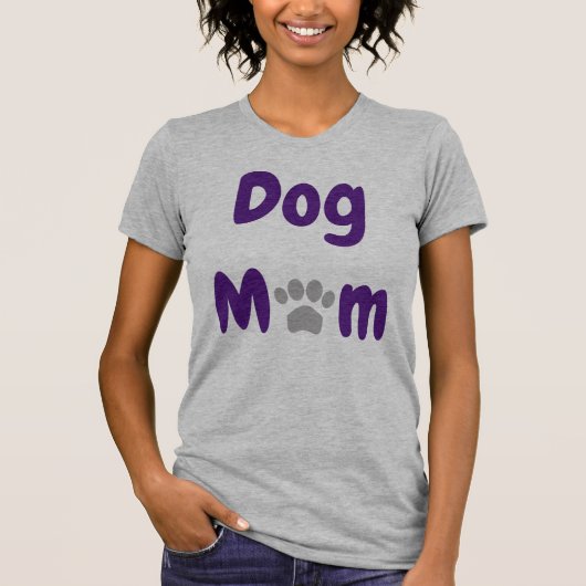 Dog mama t-shirt (Voorkant)