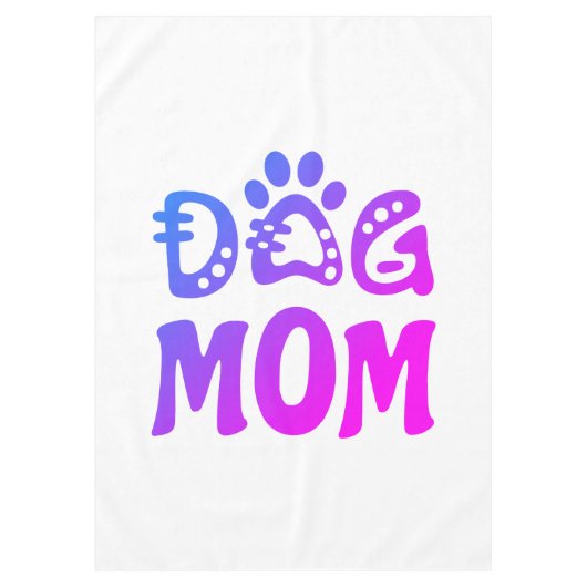 Dog mama tafelkleed (Voorkant)