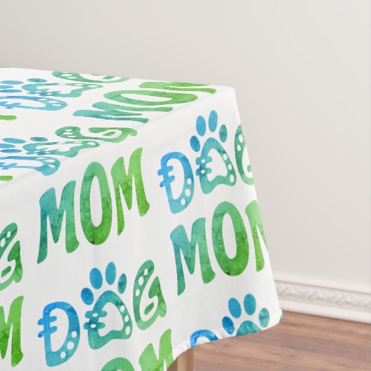 Dog mama tafelkleed (Voorbeeld)