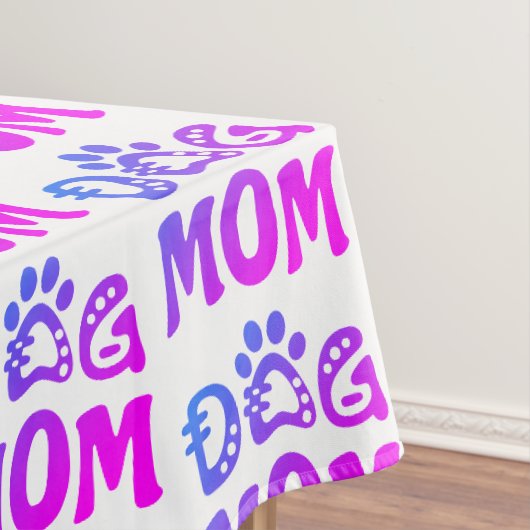 Dog mama tafelkleed (Voorbeeld)