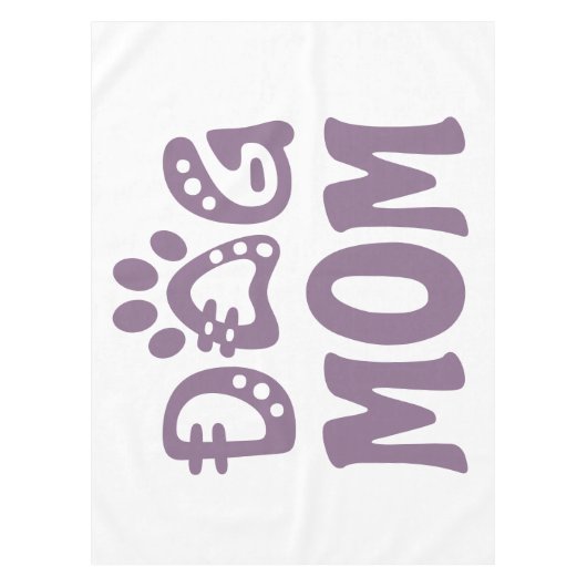 Dog mama tafelkleed (Voorkant)