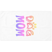 Dog mama tafelkleed (Voorkant (Horizontaal))