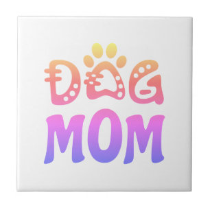 Dog mama tegeltje