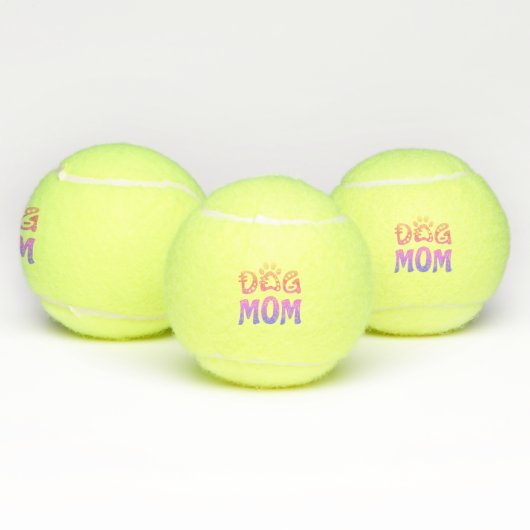 Dog mama tennisballen (Multi)