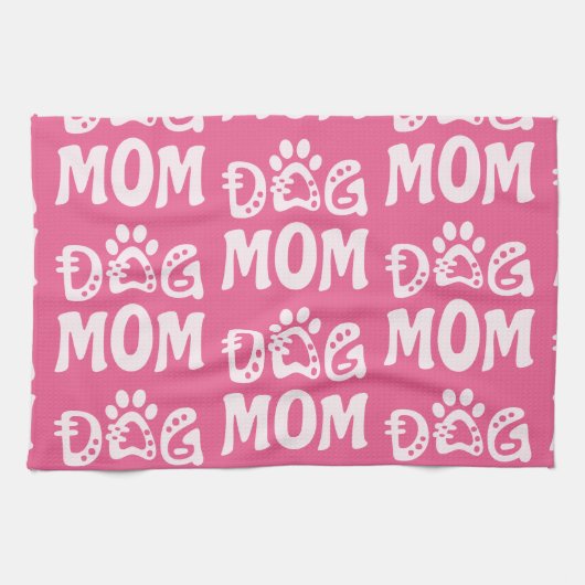 Dog mama theedoek (Horizontaal)
