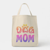 Dog mama tote bag (Achterkant)