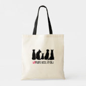 Dog mama tote bag (Achterkant)