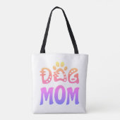 Dog mama tote bag (Achterkant)