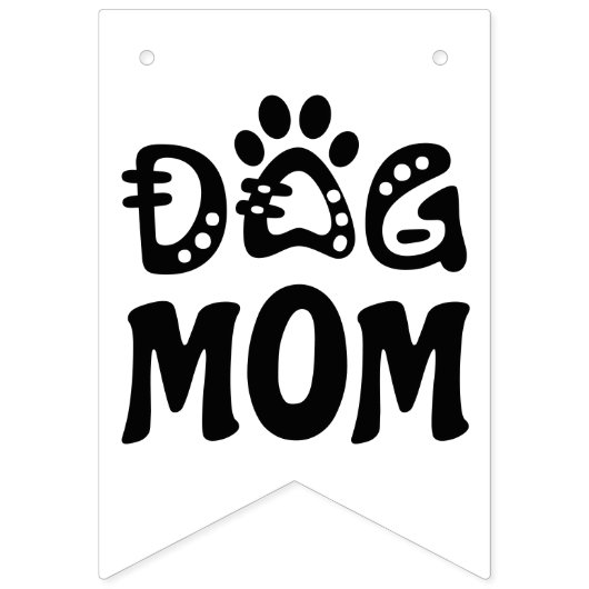 Dog mama vlaggetjes (Tweede vlag)