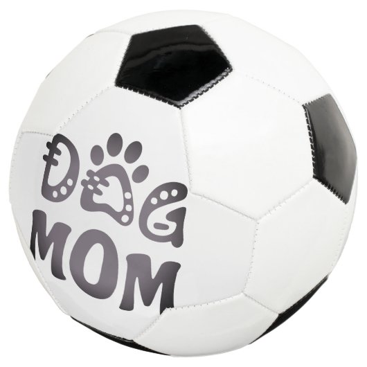 Dog mama voetbal (Drie kwart)